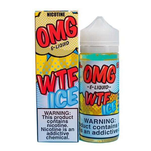 WTF ICE by OMG Synthetic 120ml with Packaging