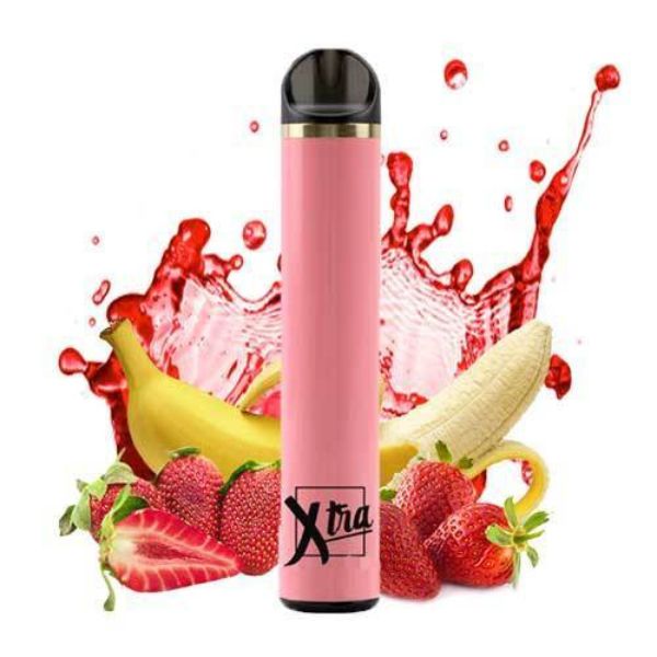 XTRA | Disposable 1500 Puffs (Individual) Banana Strawberry