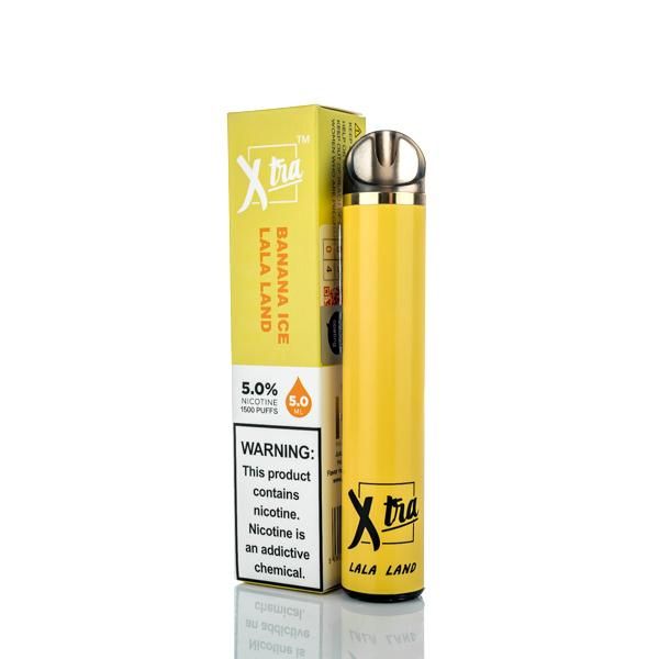 XTRA | Disposable 1500 Puffs (Individual) Banana Ice Lala Land