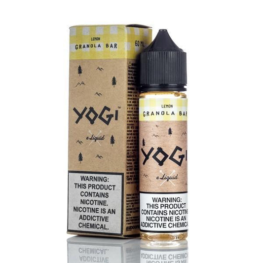 YOGI | Lemon Granola Bar 60ML eLiquid (Freebase) with Packaging