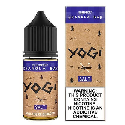 Blueberry Granola Bar by Yogi Salt 30mL (Salt Nic) With Packaging
