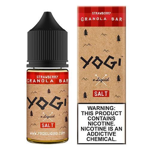 Strawberry Granola Bar by Yogi Salt 30mL (Salt Nic)  With Packaging