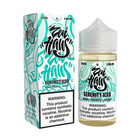 Serenity Ice Zen Haus 100mL with Packaging