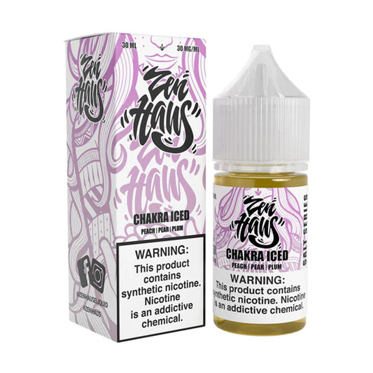 Chakra Ice Zen Haus Salt 30mL with Packaging