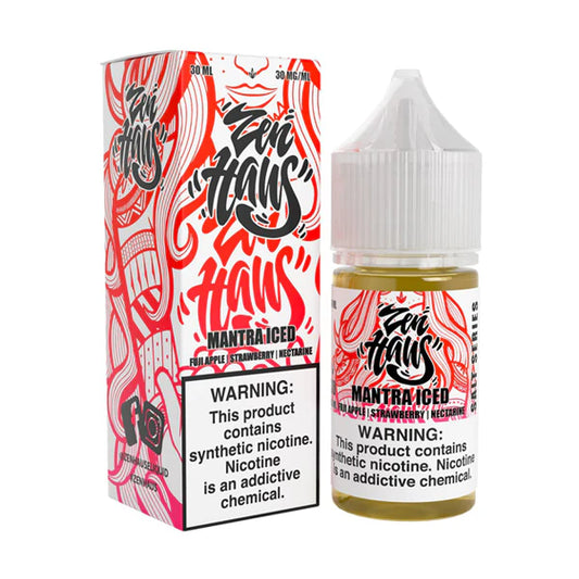 Mantra Ice Zen Haus Salt 30mL with Packaging