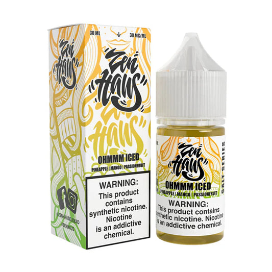 Ohmmm Ice Zen Haus Salt 30mL with Packaging