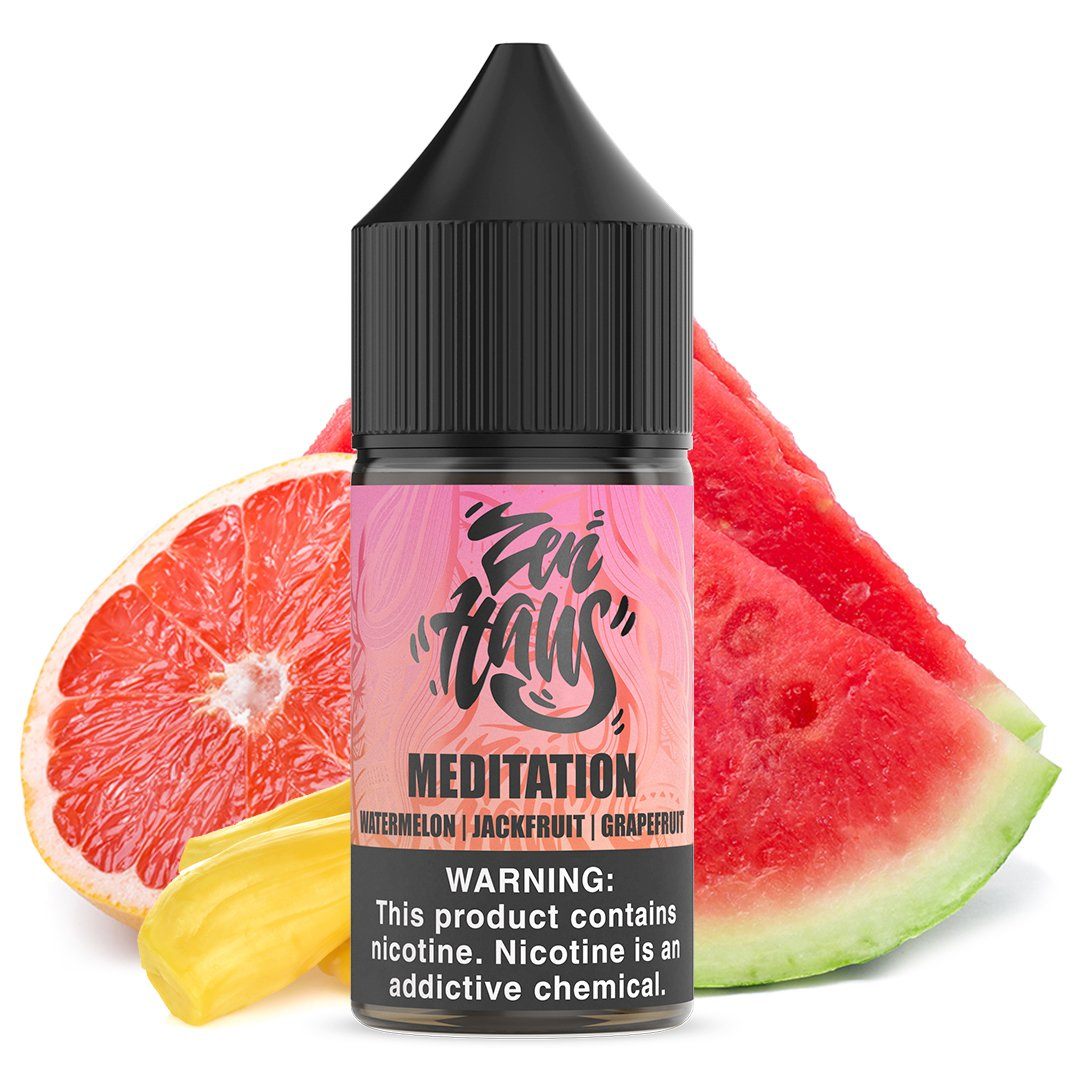 Meditation by Zen Haus Salt Series E-Liquid 30mL (Salt Nic) Bottle