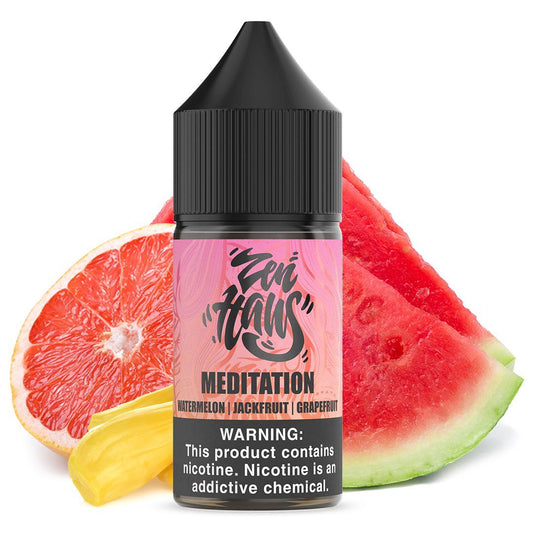 Meditation by ZEN HAUS SALTS E-Liquid 30ml Bottle