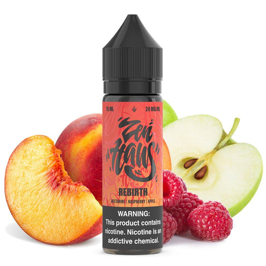 Rebirth by Zen Haus Salt Series E-Liquid 15mL (Salt Nic) Bottle