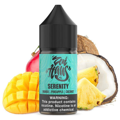 Serenity by Zen Haus Salt Series E-Liquid 30mL (Salt Nic) Bottle